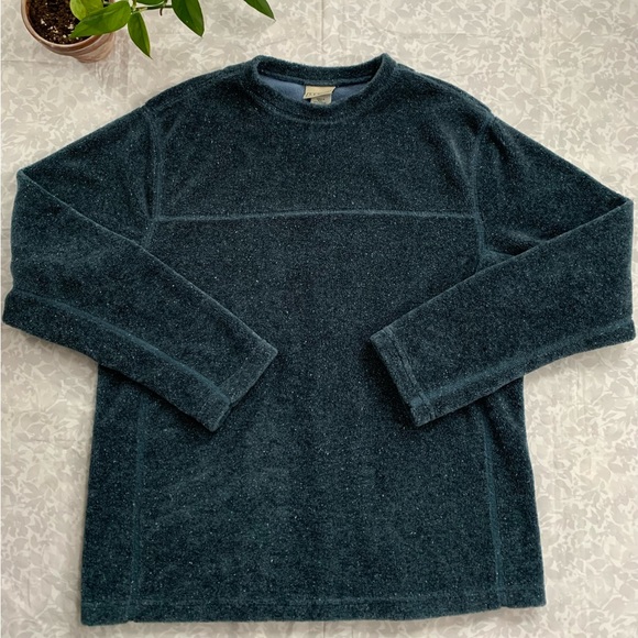Men’s L.L. Bean Long-Sleeve Fleece Shirt - Picture 1 of 3
